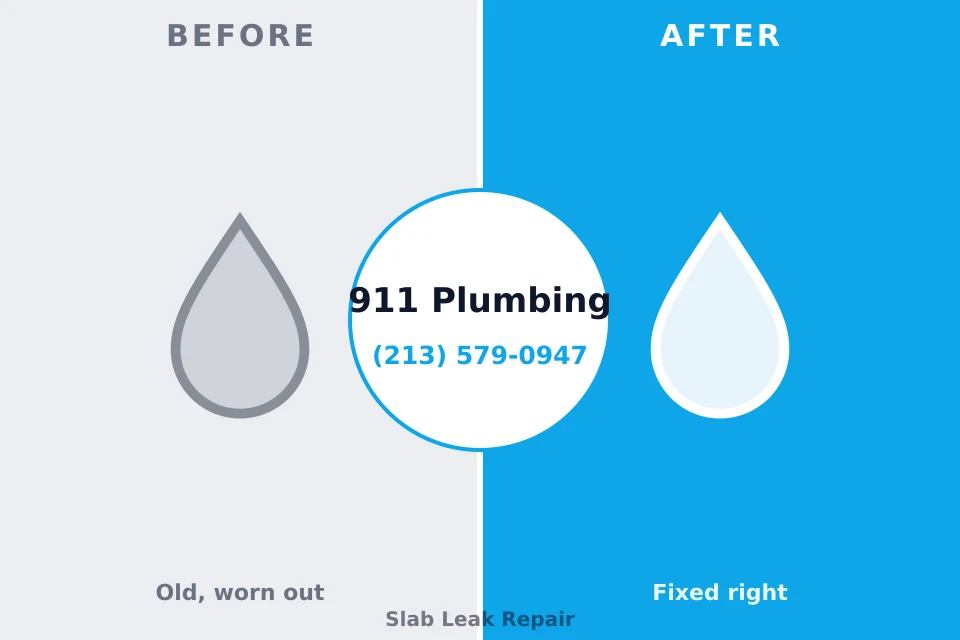 Before and after: plumbing company Sebewaing, MI